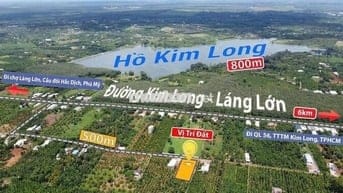 Bán Lô Đất Khu Vip Kim Long- Giá 629tr/Nền.