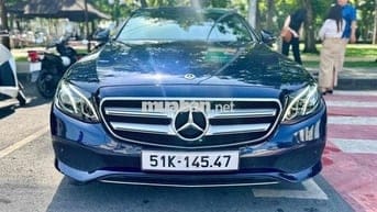 Mercedes E180 sx 2020 màu xanh nội thất nâu lăn bá