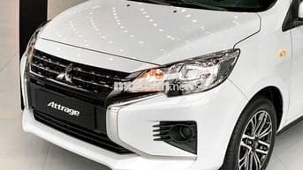 Trả 81tr nhận xe Mitsubishi Attrage MT 2025 trắng