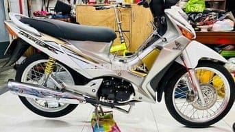 Honda Future X Fi 2011 Trắng Bạc Vàng