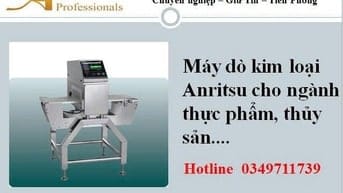 Đại lý Anritsu tại Việt Nam – Cung cấp máy dò kim loại & checkweigher 