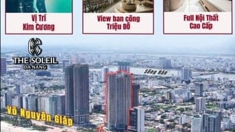 The Soleil mặt tiền biển Mỹ Khê cho thuê 25-30 triệu/th CK 14,5%