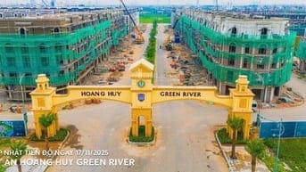 Shophouse Đẹp Nhất Dự Án Hoàng Huy Green River