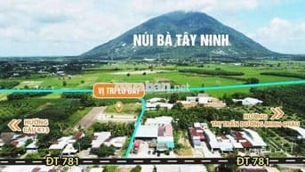 Gần chợ & UBND XÃ PHAN , rớt nhựa 781 50m