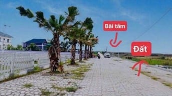1,3 tỷ - đất thị trấn - sát biển - sát khu công nghiệp Vsip 1100ha 