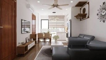 Cho thuê CC Iris Garden Mỹ Đình căn 2PN full nội thất