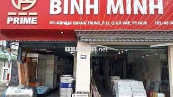 Cho thuê nhà mặt tiền Quang Trung, P.12, Q.Gò Vấp + Diện tích: 8mx22m