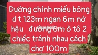 Chính chủ giwir bán lô đất miếu bông phường hoà xuân  th phố đà nẳng