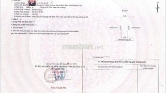 200m2 thổ cư đất ven biển- giữa Đà Nẵng- Hội An