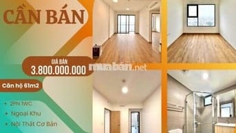 Chính Chủ Gửi Bán Akari City GĐ2 - 2PN1WC - Giá 3,8 tỷ  - Ngoại Khu