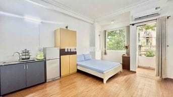 Căn Hộ Ban Công Y Hình 100% Mới Nội Thất Đầy Đủ Công Viên Gia Định