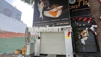 CHo thuê nhà mặt tiền đường Vườn lài 5x19m nở hậu 8,3m 1L