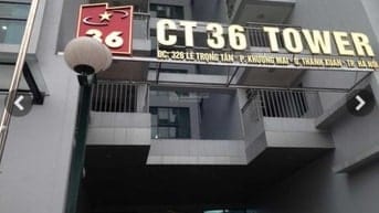 Cần bán căn hộ tầng 2 phía mặt phố - nhà CT36 số 326 Lê Trọng Tấn