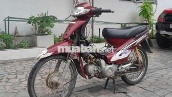 Honda Wave apha 2004 đỏ đen máy êm ru.giấy tờ đủ