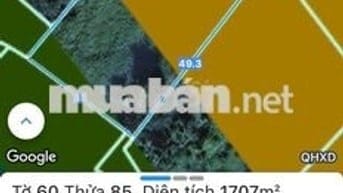 GIẢM 8 TỶ, CẦN BÁN GẤP 1600M2 ĐẤT MẶT TIỀN SÔNG VÀM THUẬT