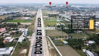 Bán Lô Đất Ngộp Đức Hòa- Long An. Mặt tiền đường DT 823d.