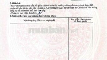 Giảm 500 triệu bán lô đất 2 mặt tiền hẻm đường số 4 Bình THọ