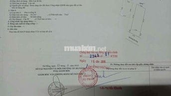 chính chủ cần bán nhà kiệt 155// trần đình nam khu đô thị phước lý