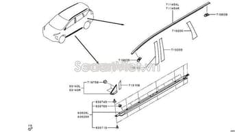 Bán bộ babule xpander 2018