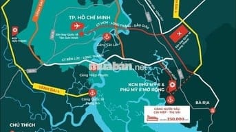 Bán 2 miếng đất nông nghiệp thị xã Phú Mỹ, BRVT , 850 triệu/miếng