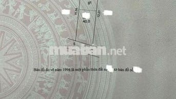 chính chủ cần bán lô đất 40m2 nở hậu tại Đại Áng_Thanh Trì nhỉnh 3 tỷ