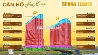 Căn hộ cao cấp 1 phòng ngủ bể bơi, spa, gym tại dự án Sun Spana Tower