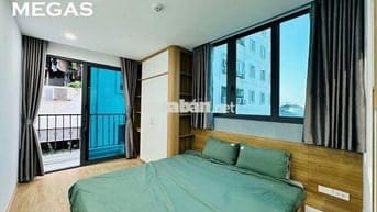 CHO THUÊ CĂN HỘ 1PN FULL NỘI THẤT BAN CÔNG NGAY TẠI KIM MÃ - BA ĐÌNH