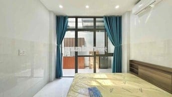 1PN tách bếp, full nội thất, máy giặt riêng, nhà mới ngay Vườn Lài