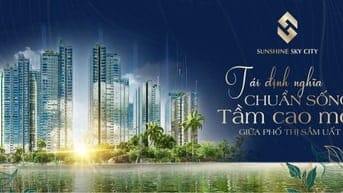 Nhận booking căn hộ cao cấp mới tại Sunshine Sky City Quận 7, DK 70 tr