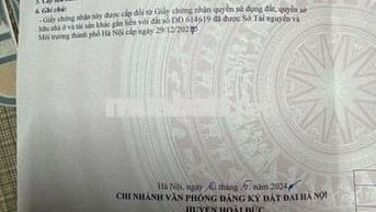 Đất Hậu Ái Vân Canh cạnh vành đai 3.5