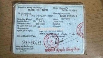Bán xe Hayate máy móc mới sửa ngon