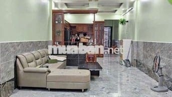 Nhà thuê  có nội thất 4*25 Gác lửng  Đường võ văn vân ấp 1 vĩnh vlb