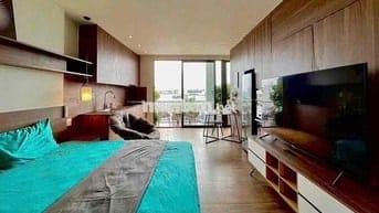 🌆Cho Thuê Căn Hộ Studio Ban Công View City_Full Nt Cao Cấp✨