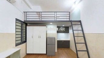 CĂN HỘ DUPLEX NHỎ XINH NGAY ĐH HUTECH, GTVT-BAN CÔNG RIÊNG- FULL NT