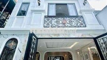 NHÀ 4 TẦNG HXH-THIẾT KẾ CỰC ĐẸP-65M2 NGANG 5,5M-GẦN EMART2-NHỈNH 7TỶ