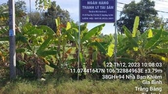 Công ty Đấu giá hợp danh Lam Sơn Sài Gòn THÔNG BÁO ĐẤU GIÁ TÀI SẢN