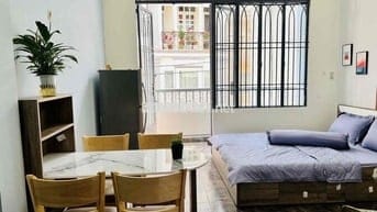 Căn hộ mini ban công quận 3, full nội thất, CV Tao Đàn, ngã 6 Phù Đổng