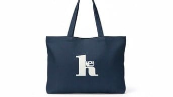 Túi tote vải canvas màu xanh đen – Chiếc túi đơn giản nhưng “mặc đâu c