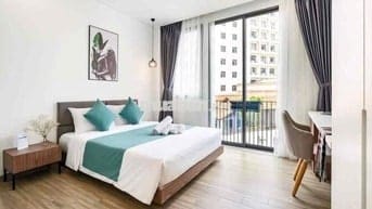 CHO THUÊ CĂN HỘ STUDIO ĐÚNG GIÁ ĐÚNG HÌNH CÓ BANCOL NGAY BÙI VIỆN