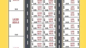 Lô đất diện tích 70,9 m liền kề vs các Cụm CN Thanh Cao, Thanh Hà, Phú