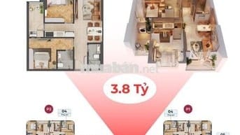 Bán Gấp - Căn hộ 2PN 62m2 - Giá 3.8 tỷ - View Biển/ Bán Đảo Sơn Trà