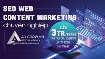 SEO web content marketing tăng doanh tăng truy cập sau 3 tháng