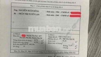 Chính chủ đang bán gấp nhà ở, 18/19 Huỳnh Tấn Phát, Huyện Nhà Bè