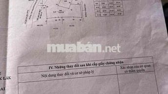 Cần tiền hạ giá bán gấp lô đất trung tâm buôn ma thuột