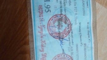 Cam kết xe mình chỉ để đi làm, không buôn bán gì cả. 