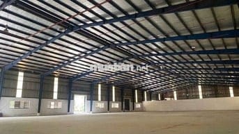 Xưởng cho thuê Bình Chánh DT 3500m PCCC tự động giá rẻ 150tr