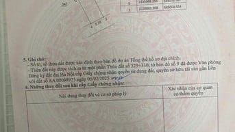 CC cần bán 2 lô đất Phường Tùng Thiện - 1,75 tỷ/lô. LH CC 0912949588