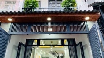 Nhà đẹp 68m2 Đường số 22, gần Giga Mall. Xây 1 trệt 3 lầu, hẻm oto