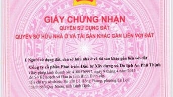 Bán đất khu đô thị mới An Phú Thịnh đảo B3