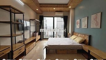 ✅Studio 45m2 balcony full nội thất gần Bùi Viện, chợ Bến Thành
